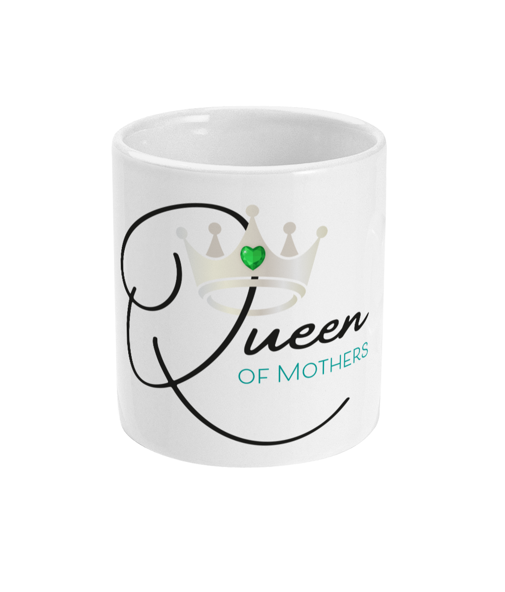 Queen of Mothers Silver Mug