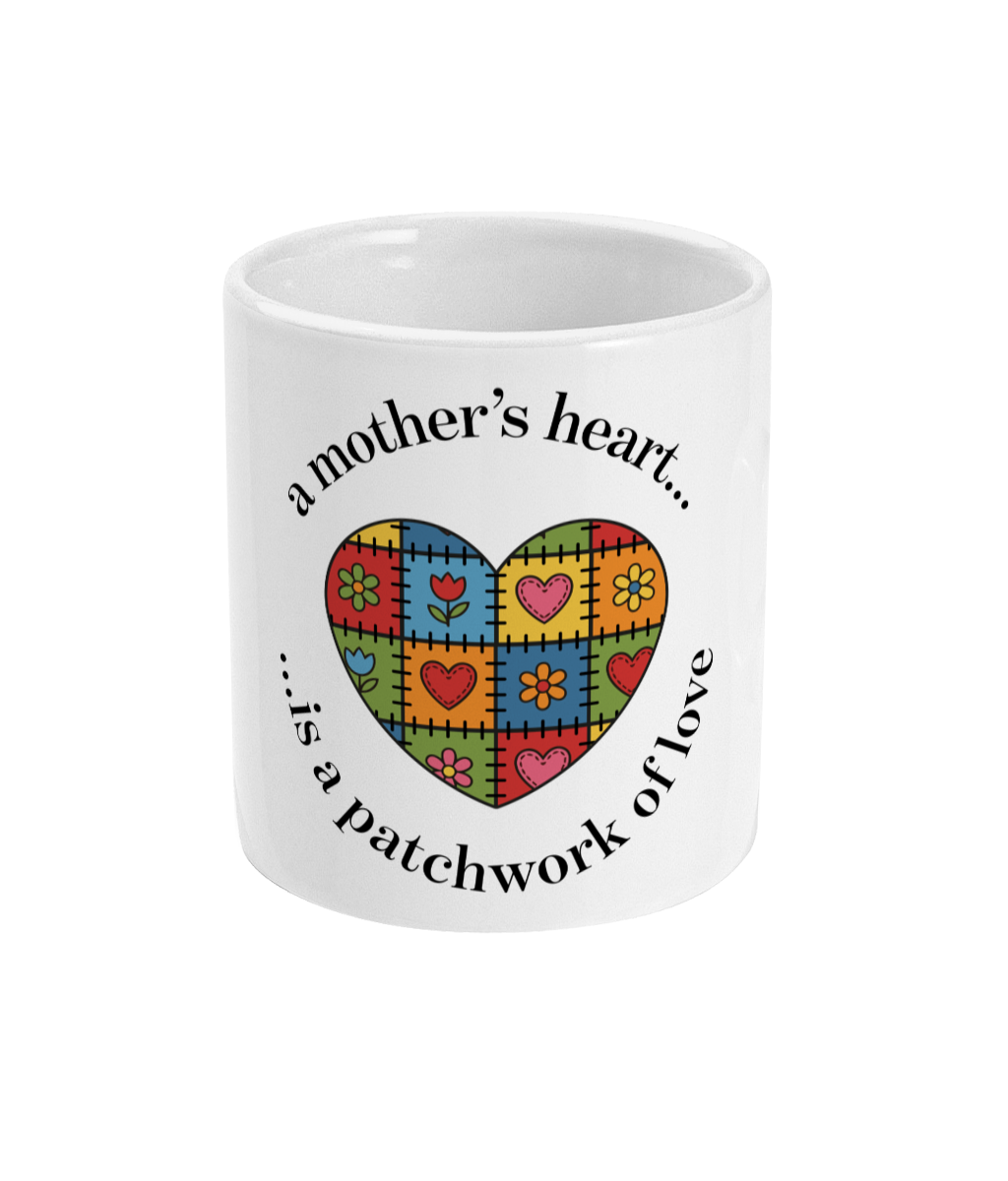 Patchwork Of Love Circle Mug