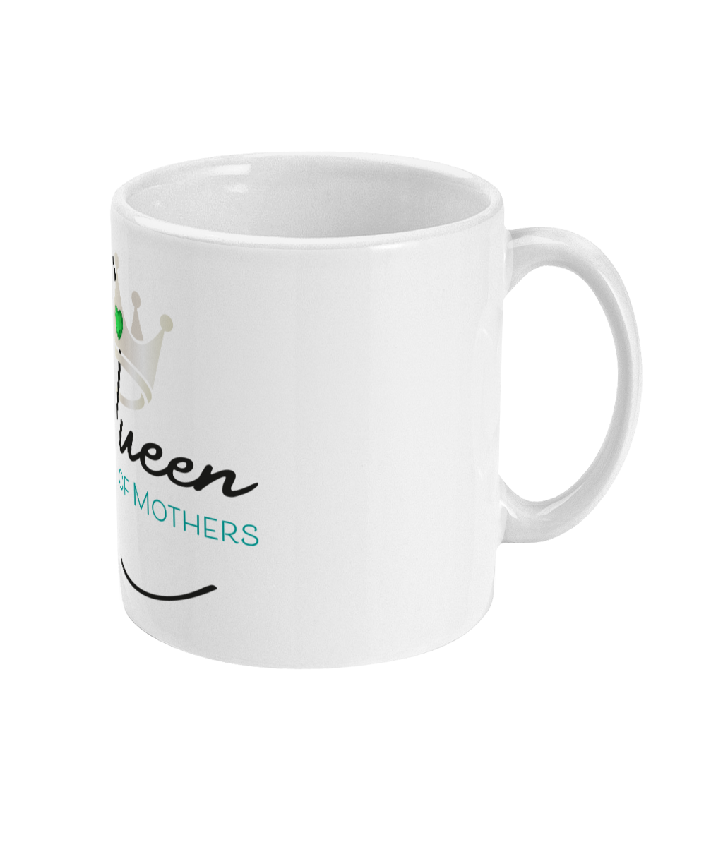 Queen of Mothers Silver Mug